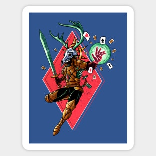 Deer Mage Sticker